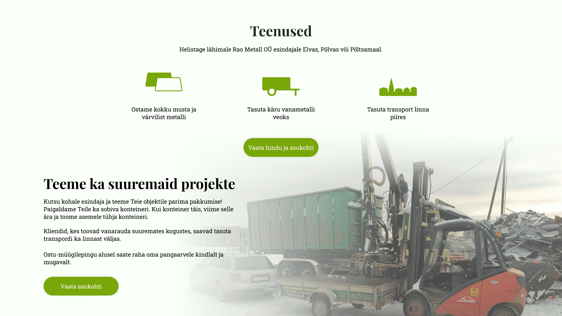 Rao metall teenused