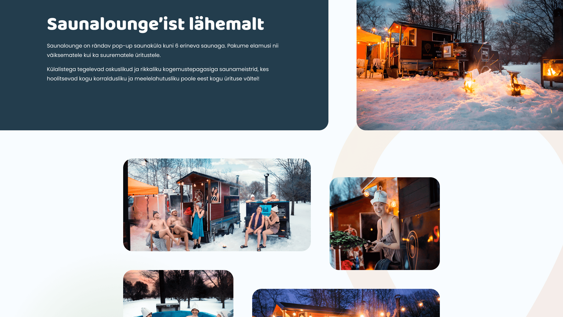 Saunatrip Saunalounge'i kirjeldus