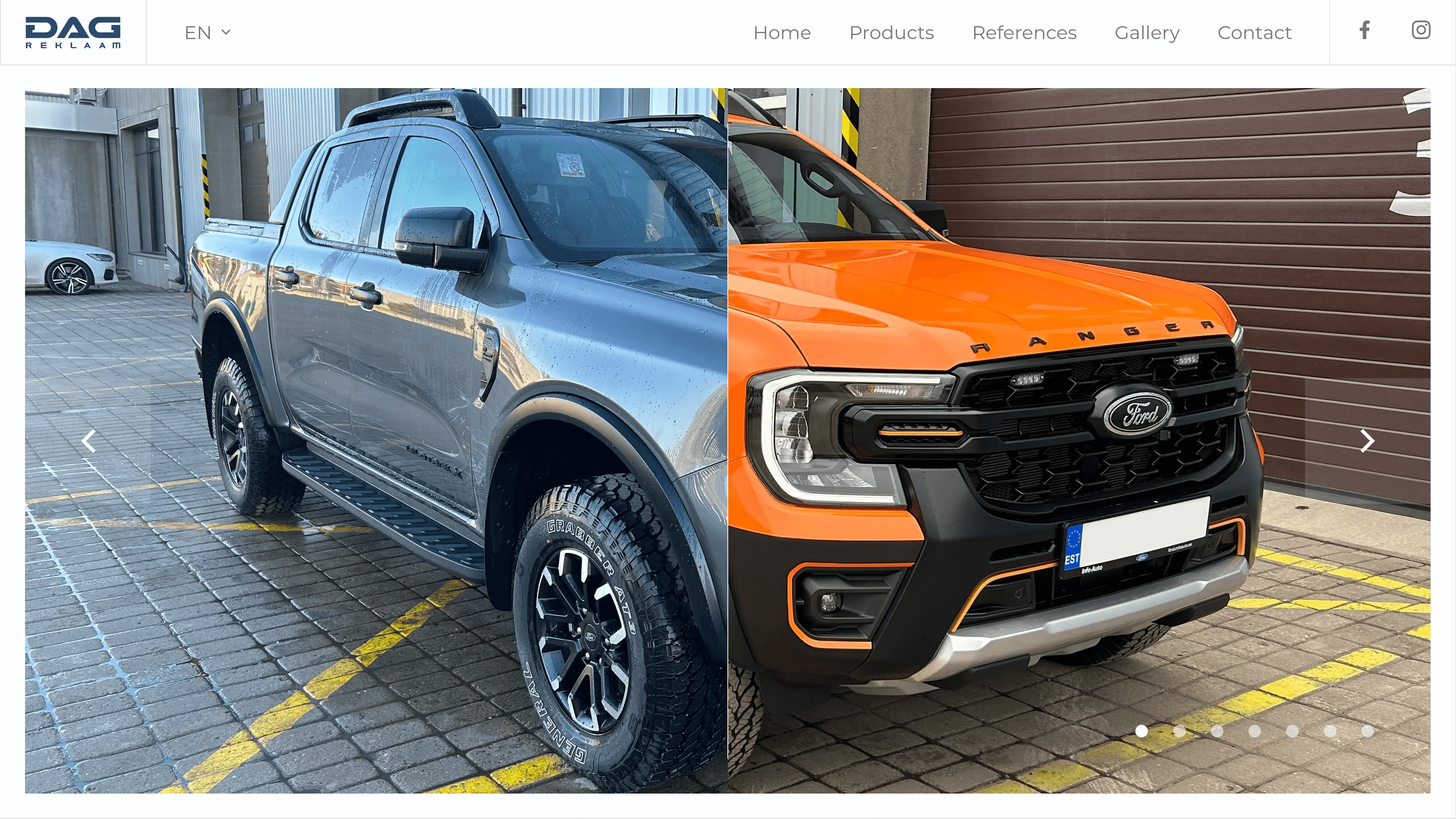DAG Reklaam pildivõrdlus